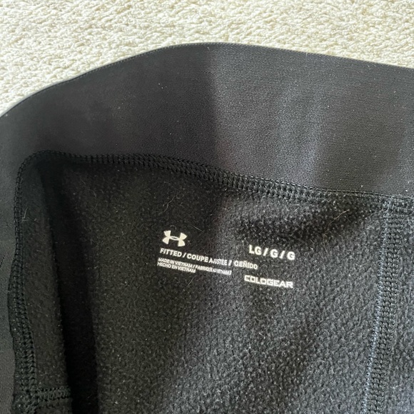 Under Armour UA Base 2.0 Women's Leggings L Gorpcore Black / Pitch Gray - 001 - Picture 5 of 8